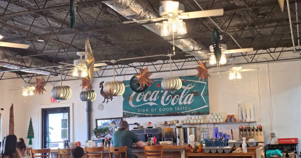 Blue Hen Cafe: St. Augustine’s Best Breakfast Spot THIS IS AN IMAGE OF THE INSIDE OF THE BLUE HEN CAFE