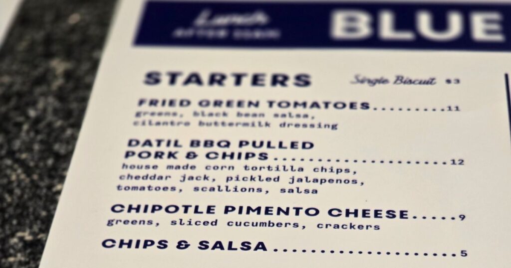 Blue Hen Cafe: St. Augustine’s Best Breakfast Spot THIS IS AN IMAGE OF THE MENU