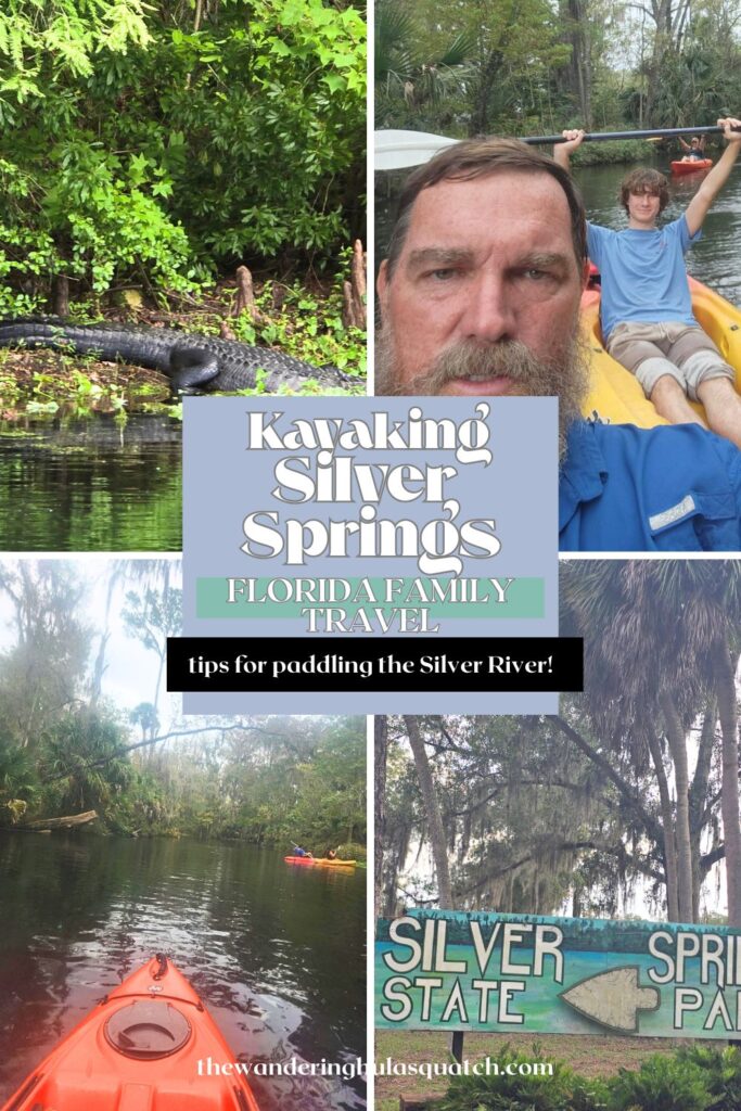 KAYAKING SILVER SPRINGS PINTEREST PIN WITH IMAGES