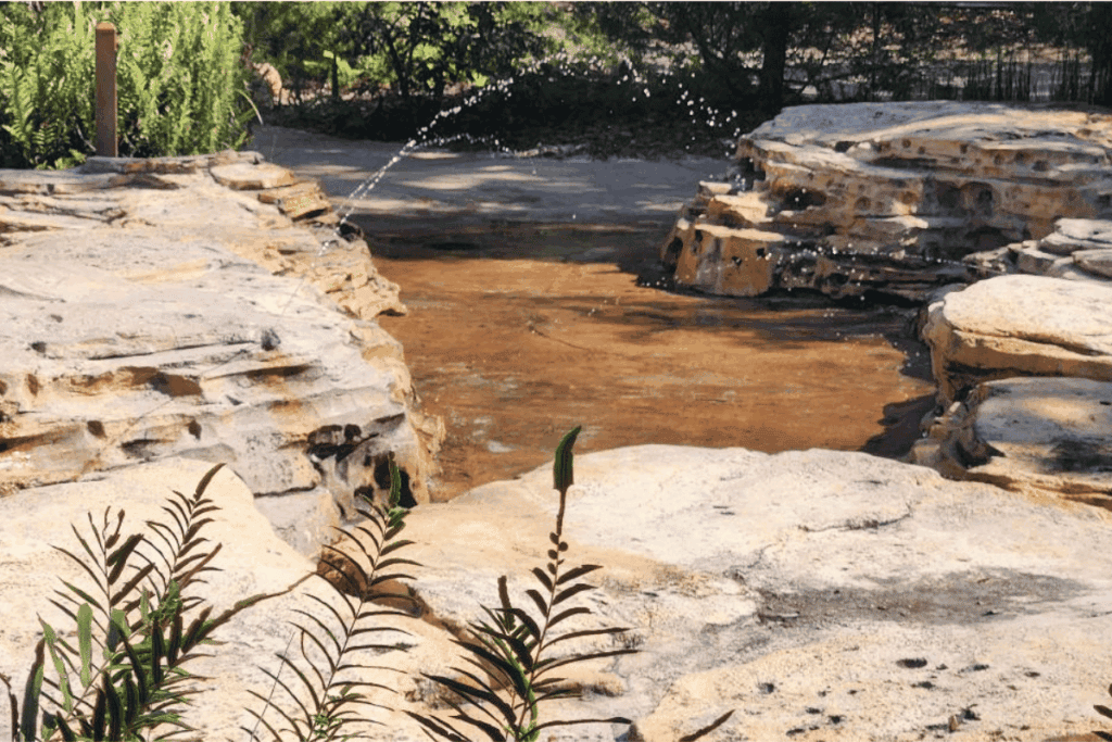 Hammock Hollow Children’s Garden play area at Bok Tower Gardens for kids
