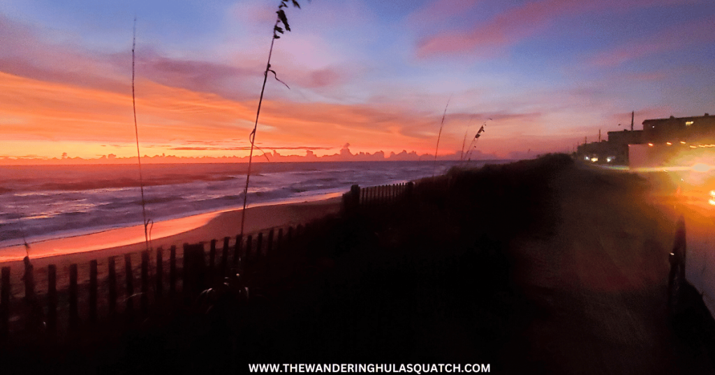 A COUPLE'S ADVENTURYE DAY IN ST AUGUSTINE FLORIDA SUNRISE ON A1A