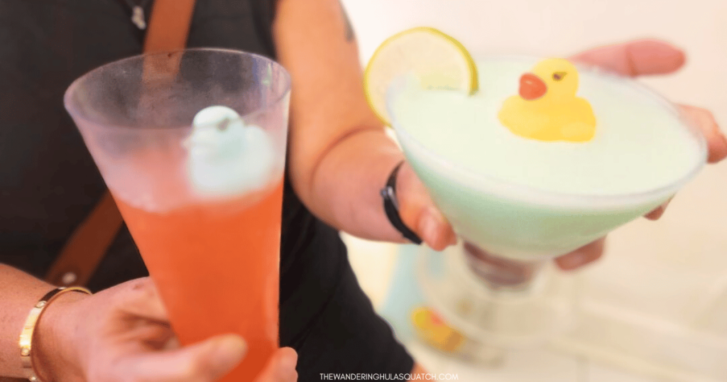 A COUPLES ADVENTURE DAY IN ST AUGUSTINE TWO COCKTAILS WITH RUBBER DUCKS