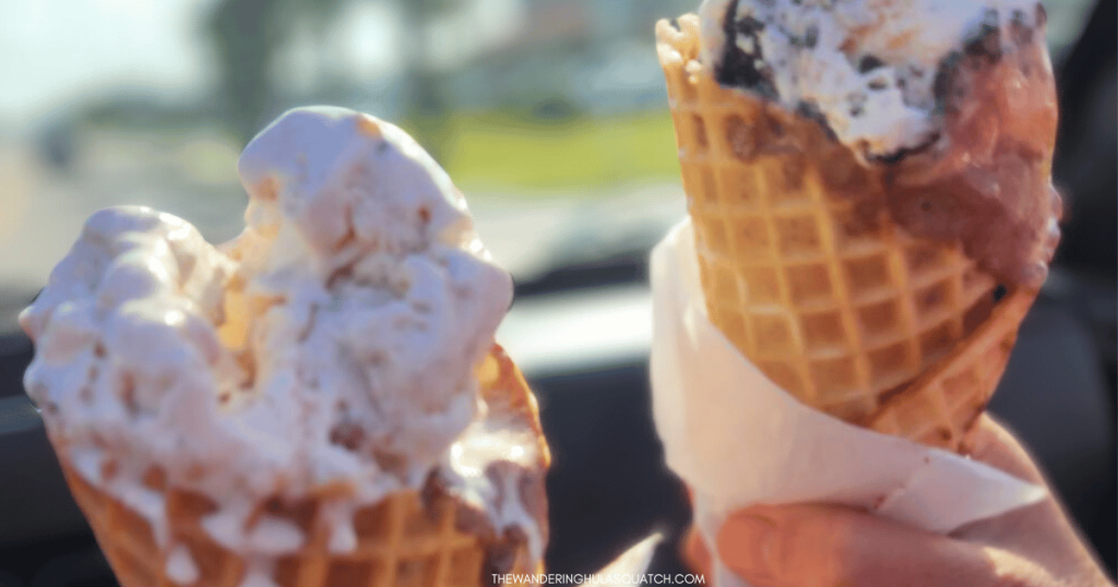 A COUPLES ADVENTURE DAY IN ST AUGUSTINE FL ICECREAM CONES