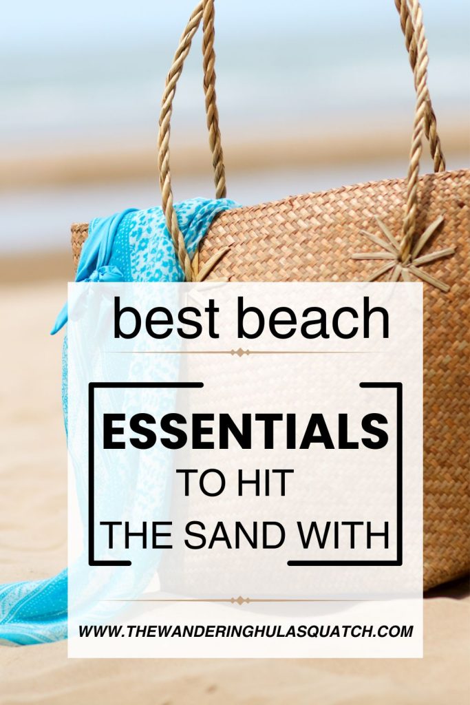 BEST BEACH GEAR TO HIT THE SAND WITH PINTEREST PIN