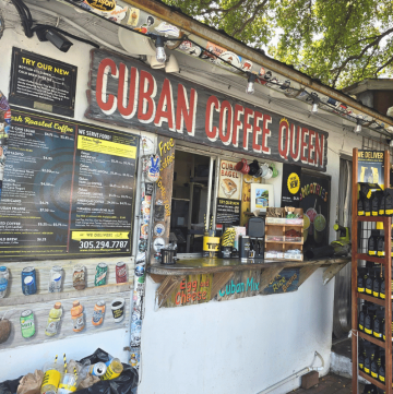 cuban coffee queen key west's best brew in Paradise Cuban Coffee Queen shack