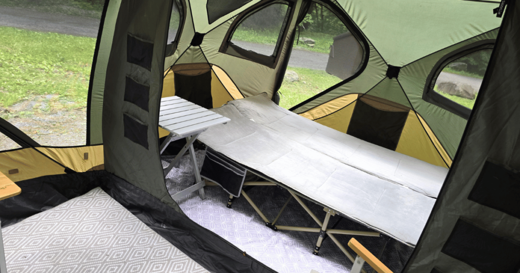 BEST OUTDOOR CAMPING COT FOR YOUR NEXT ADVENTURE cot in tent
