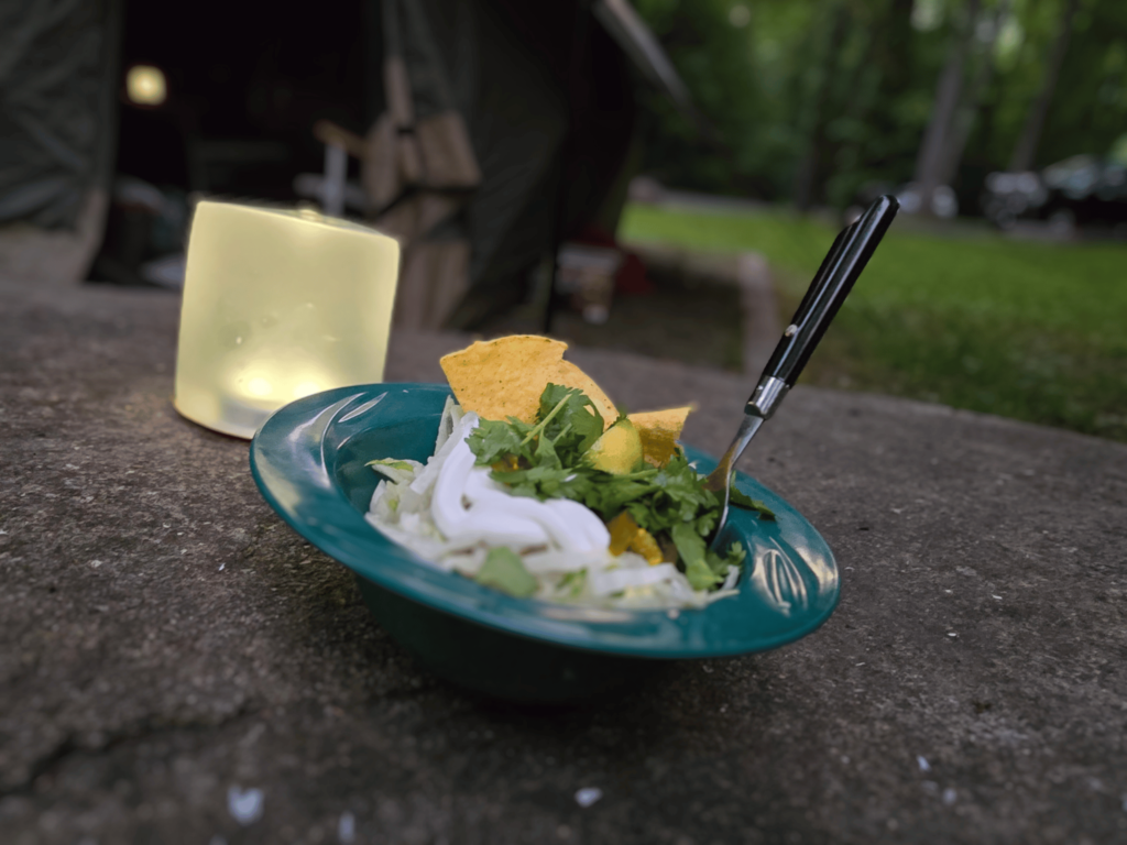 Top Camping Gear Essentials: Best Picks for families lantern and food