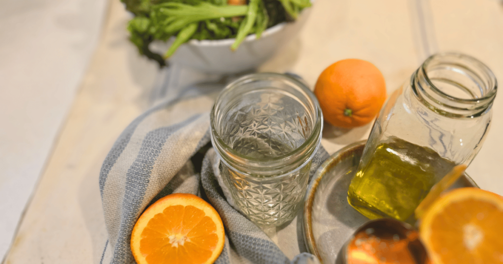 FLORIDA FALL HARVEST SALAD jar for Florida sunshine vinaigrette