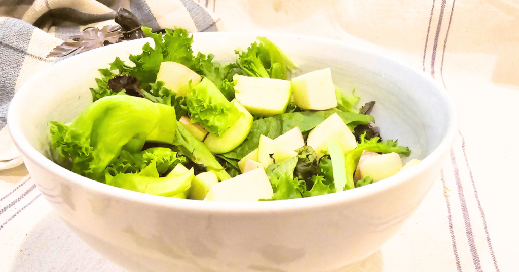 FLORIDA FALL HARVEST SALAD salad in white bowl