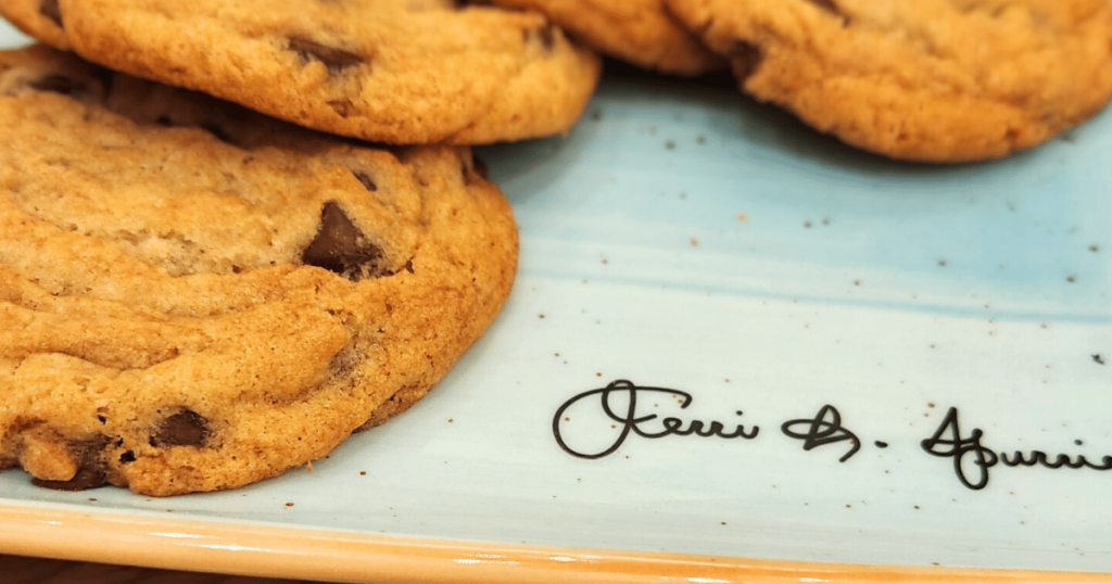 HUDDLE UP THIS FALL TO SPURRIER’S GRIDIRON GRILLE  CHOCOLATE CHIP COOKIES