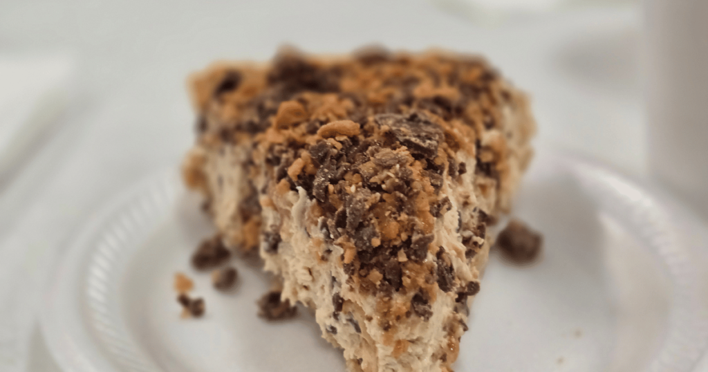 SOUTHERN CHURCH FISH FRY BEST SEAFOOD DIVES IN FLORID BUTTERFINGER PIE SLICE