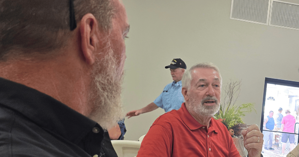 SOUTHERN CHURCH FISH FRY BEST SEAFOOD DIVES IN FLORID TWO MEN TALKING