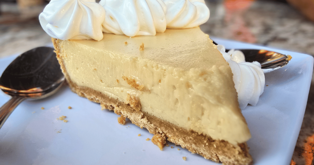KEY LIME PIE AT CAMELLIA STREET GRILLE