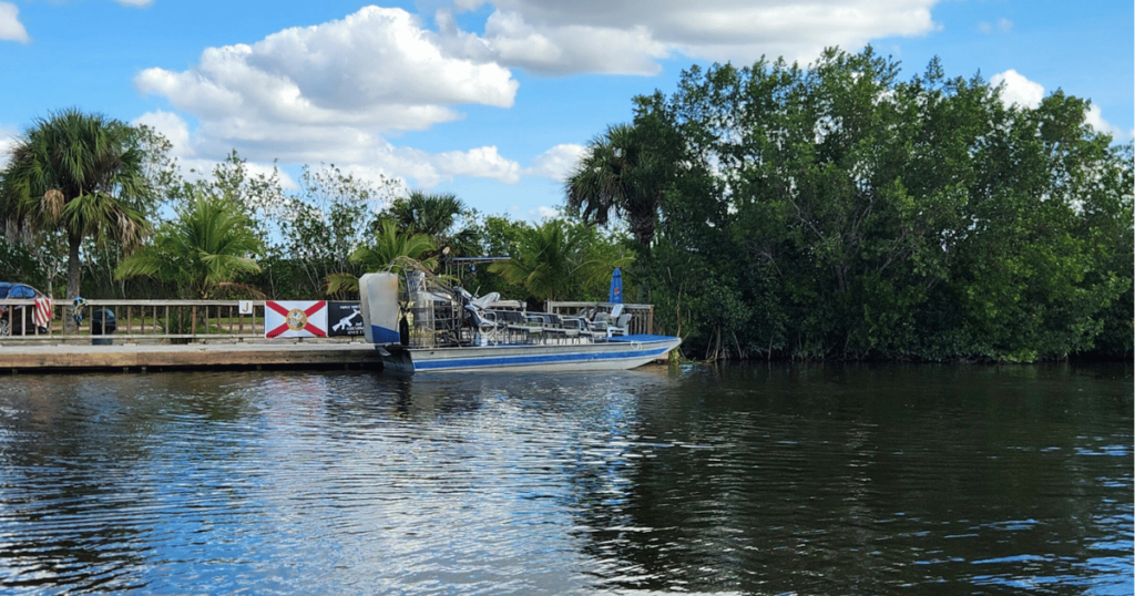 EPIC FLORIDA DAY TRIP EVERGLADES AIRBOAT RIDE AT WOOTEN'Sairboat in the everglades