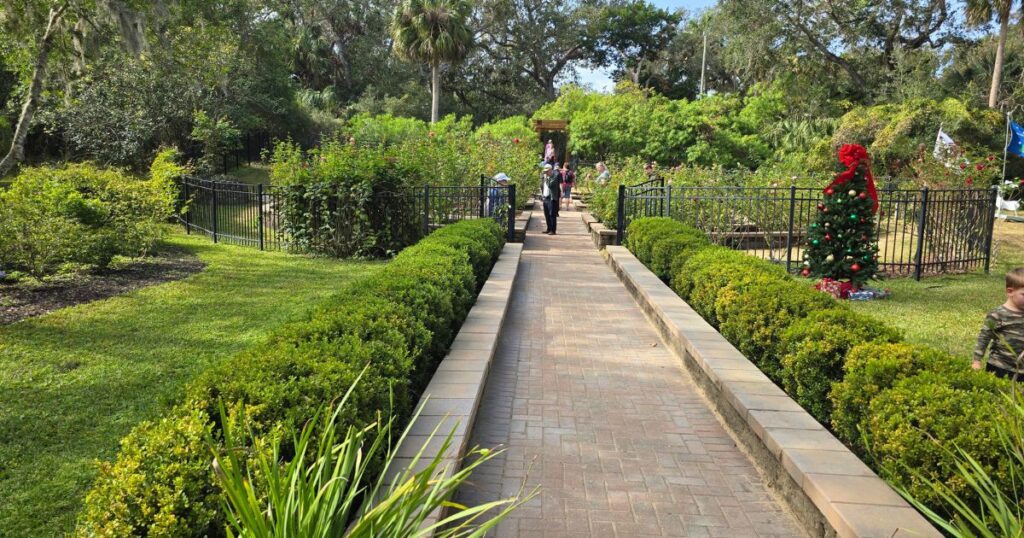  discover Washington Oaks, St. Augustine's hidden gem entering the formal garden