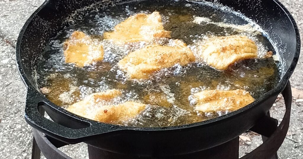 SOUTHERN FISH FRY PARTY IDEAS THIS IS AN IMAGE OF FISH FRYING OUTDOORS
