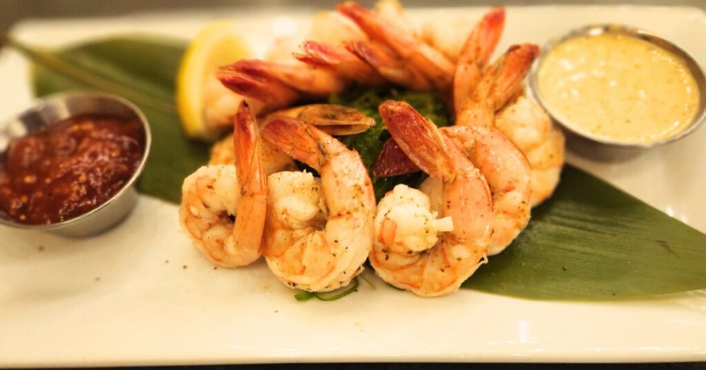 ST. AUGUSTINE FOOD CRAWL THIS IS AN IMAGE OF SHRIMP AT CATCH 27