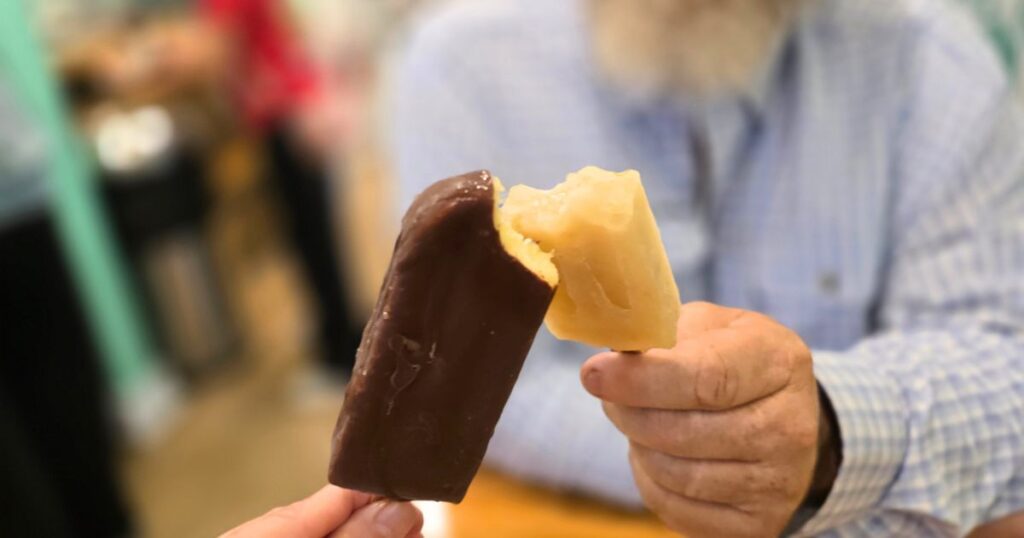 ST. AUGUSTINE FOOD CRAWL THIS IS AN IMAGE OF TWO POPSICLES AT THE HYPPO