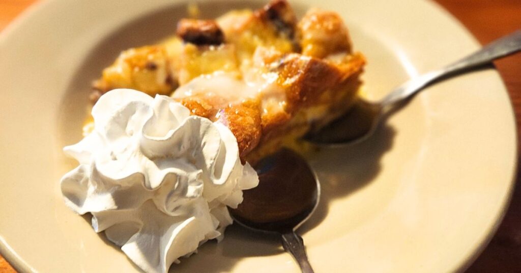 GATOR SHACK RESTAURANT THIS IS AN IMAGE OF THE BREAD PUDDING