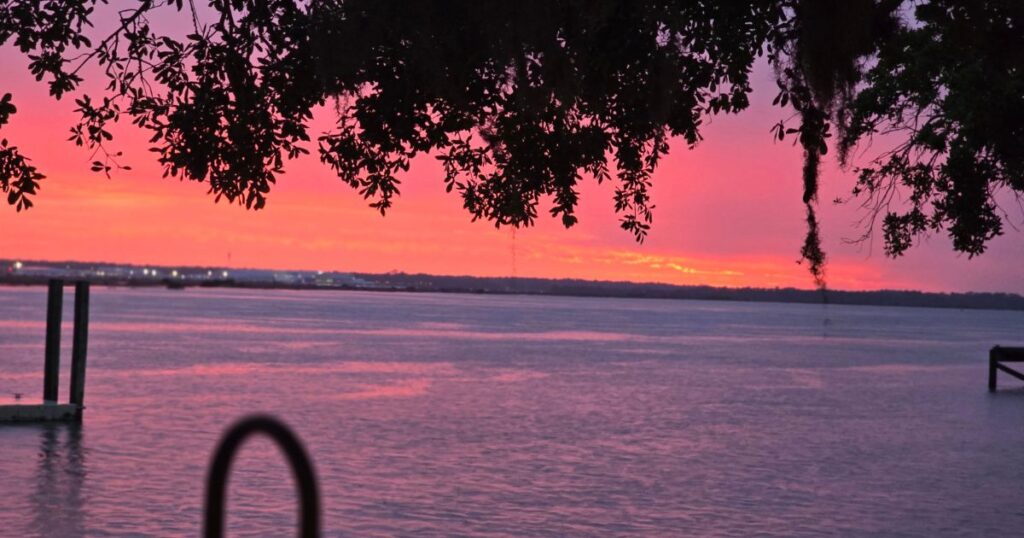 ST. AUGUSTINE HIDDEN GEM RESTAURANT WITH A VIEW CAPS ON THE WATER SUNSET