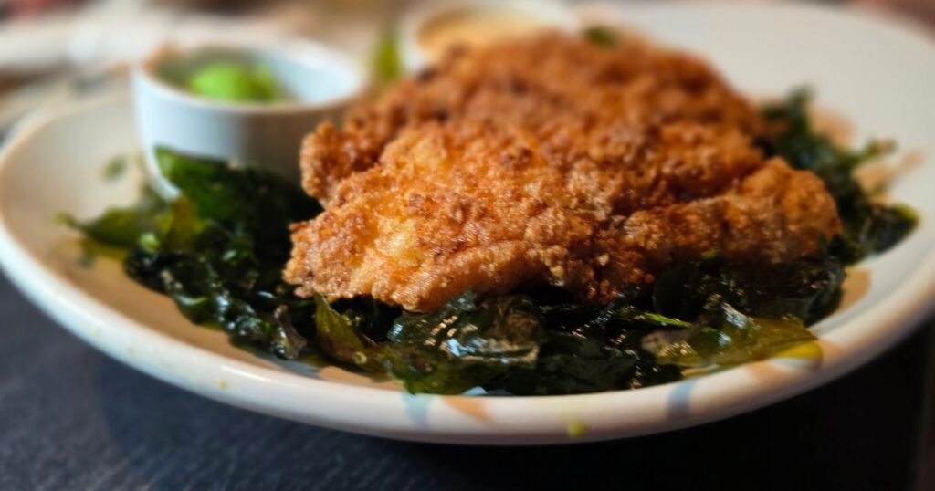 ST. AUGUSTINE HIDDEN GEM RESTAURANT WITH A VIEW IMAGE OF VANILLA GROUPER ENTREE