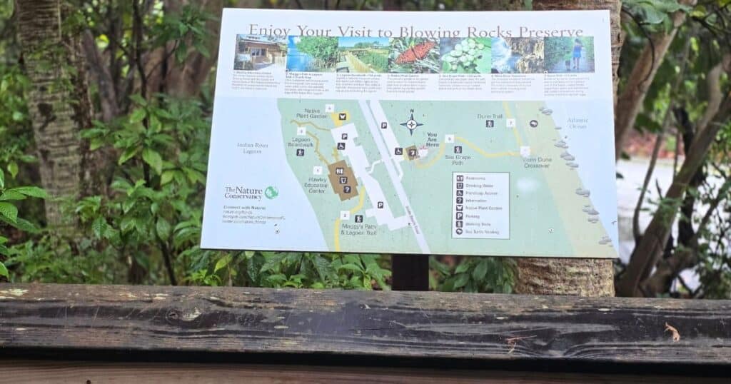 Hiking trails in Jupiter FL MAP OF TRAILS